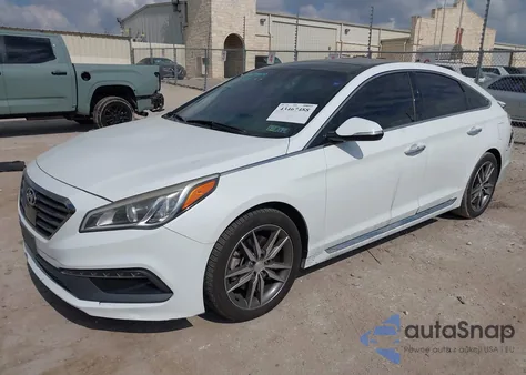 2015 Hyundai Sonata Sport 2.0T from USA, damaged, VIN 5NPE34AB9FH053070